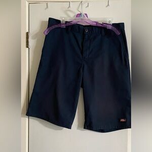Dickies men’s dark blue shorts gently worn waist 34 inches